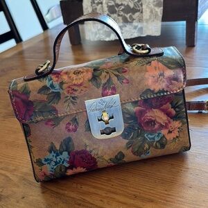 Patricia Nash Floral Leather Bag
